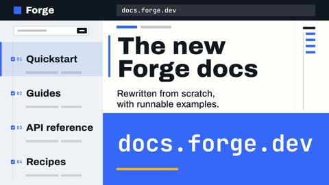 New Docs Launch preview
