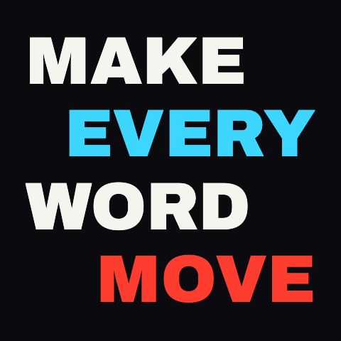 Kinetic Typography preview