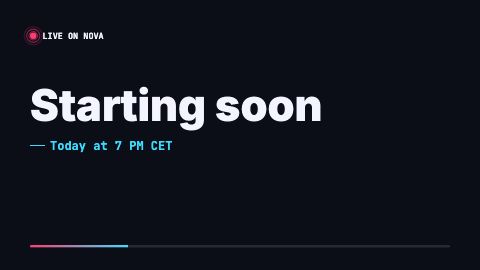 Stream Starting Soon preview