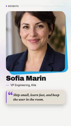 Framed Speaker Profile preview