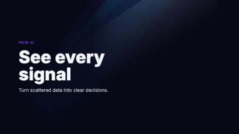 Prism Launch preview