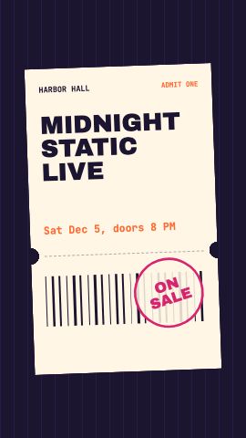 Tickets On Sale Now preview